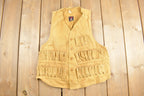 Vintage 1970s Red Head Hunting Vest
