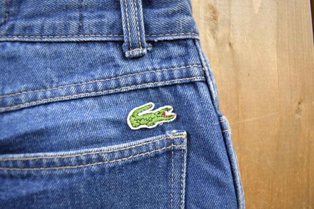 Vintage 1990s IZod Lacoste Denim Jeans Size 29x30