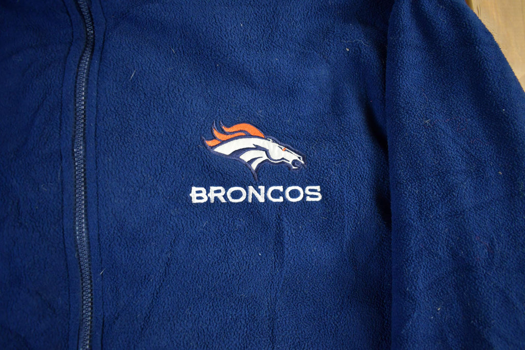 Vintage 1990s Denver Broncos NFL Reversible Jacket Men's Medium