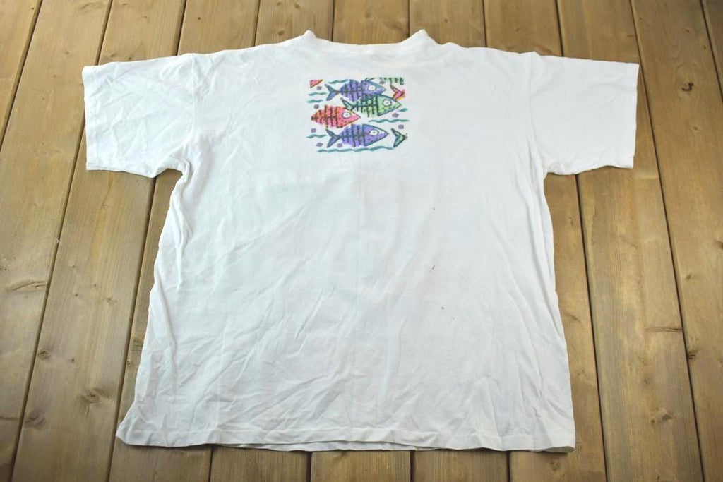 Vintage 1990s Cayman Islands Souvenir T-Shirt