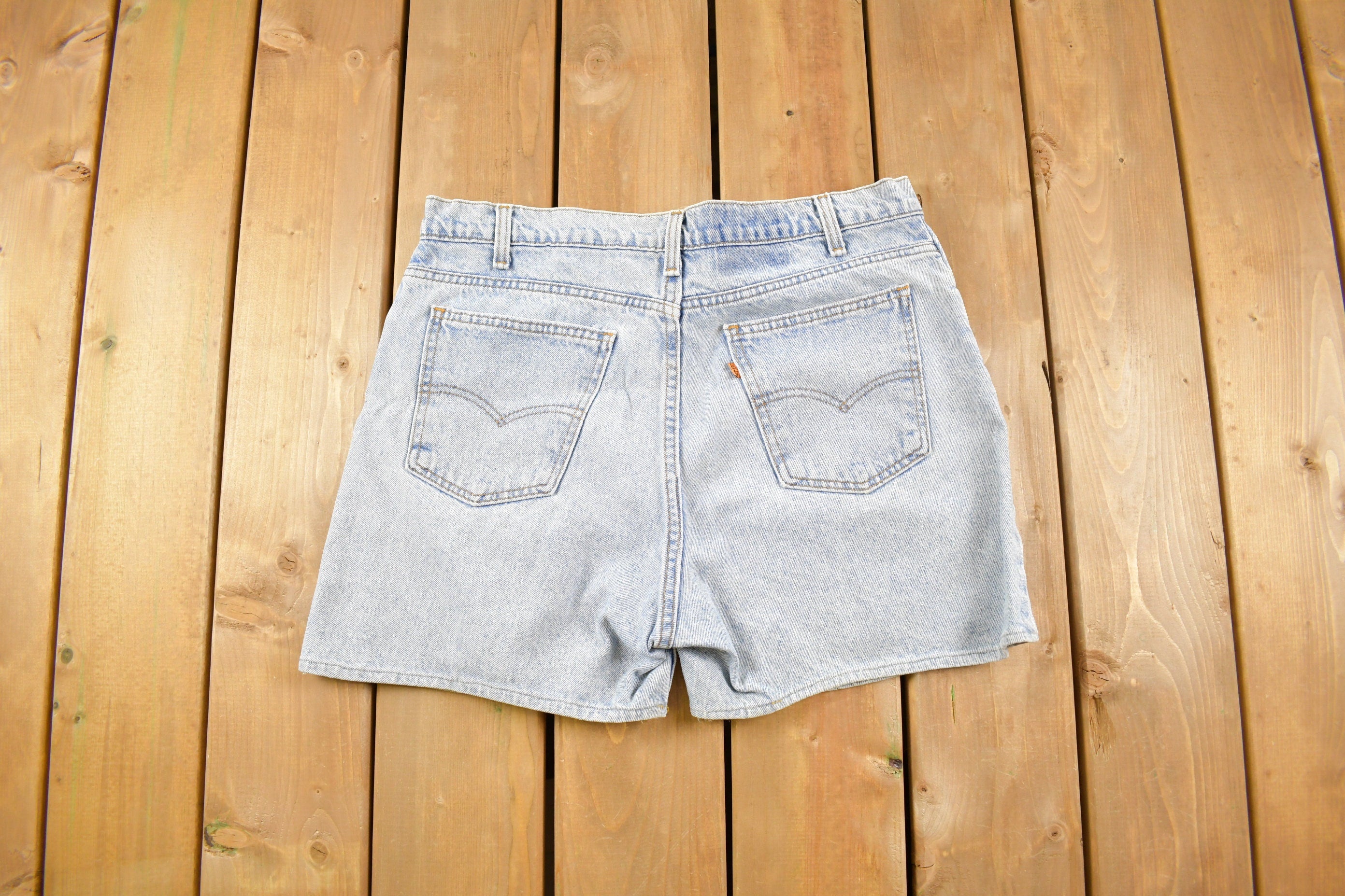 Vintage Levi's Orange Tab Jean Shorts Size 34