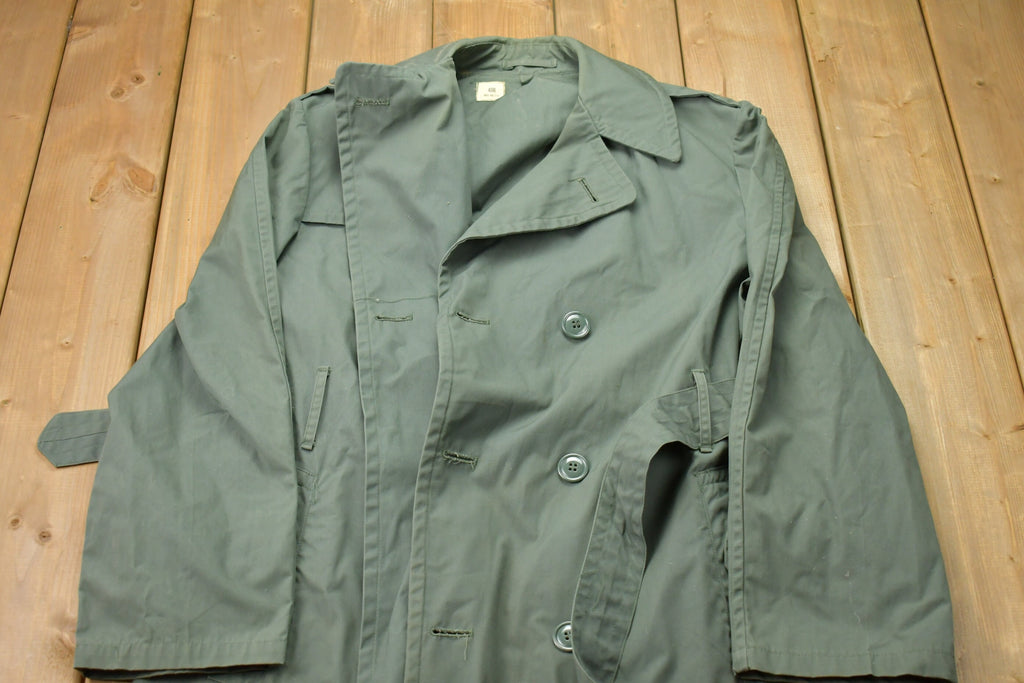 Vintage 1960s Overcoat Rain Jacket