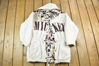 Vintage 1990s Disney Mickey Mouse All Over Print Reversible Jacket Youth XL  90s Cartoon  Streetwear