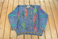 Vintage 1990s Coogi Blues 3D Abstract Knit Sweater Men's Large
