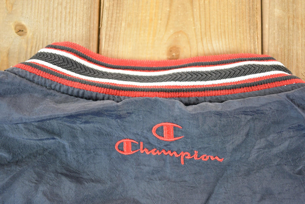 Vintage Y2K Champion Mustangs Windbreaker Crewneck Sweatshirt Mens XXL