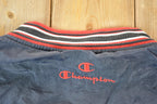 Vintage Y2K Champion Mustangs Windbreaker Crewneck Sweatshirt Mens XXL
