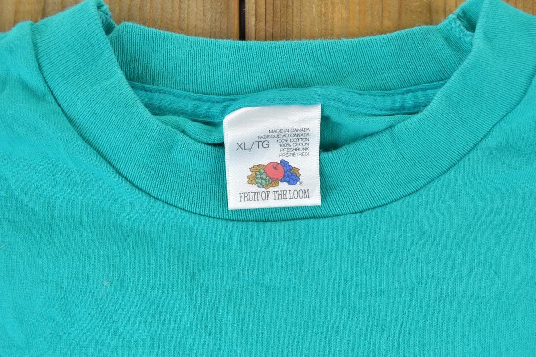 Vintage 1995 YMCA Relay Race Souvenir T-Shirt