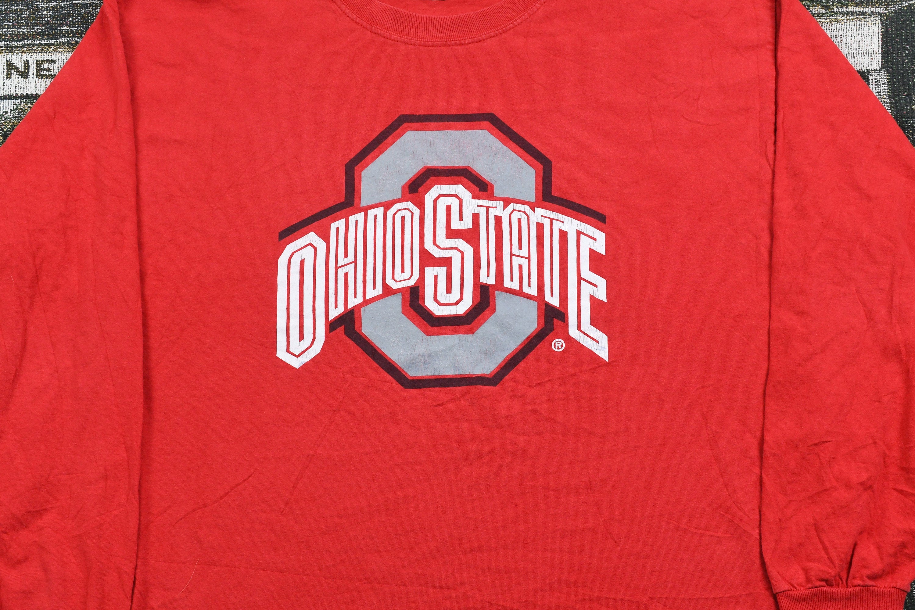 Vintage 1990s Ohio State University Buckeyes Long Sleeve NCAA T-Shirt