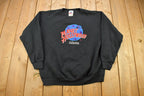 Vintage 1990s Planet Hollywood Atlanta Embroidered Crewneck Sweatshirt