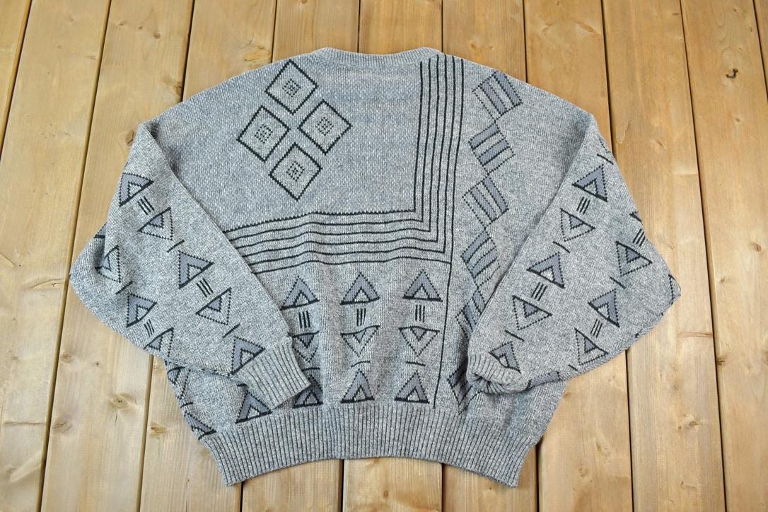 Vintage 1990s Caldwell Knit Crewneck Sweater