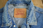 Vintage 1980s Levi's Denim Jean Trucker Jacket Men's Medium
