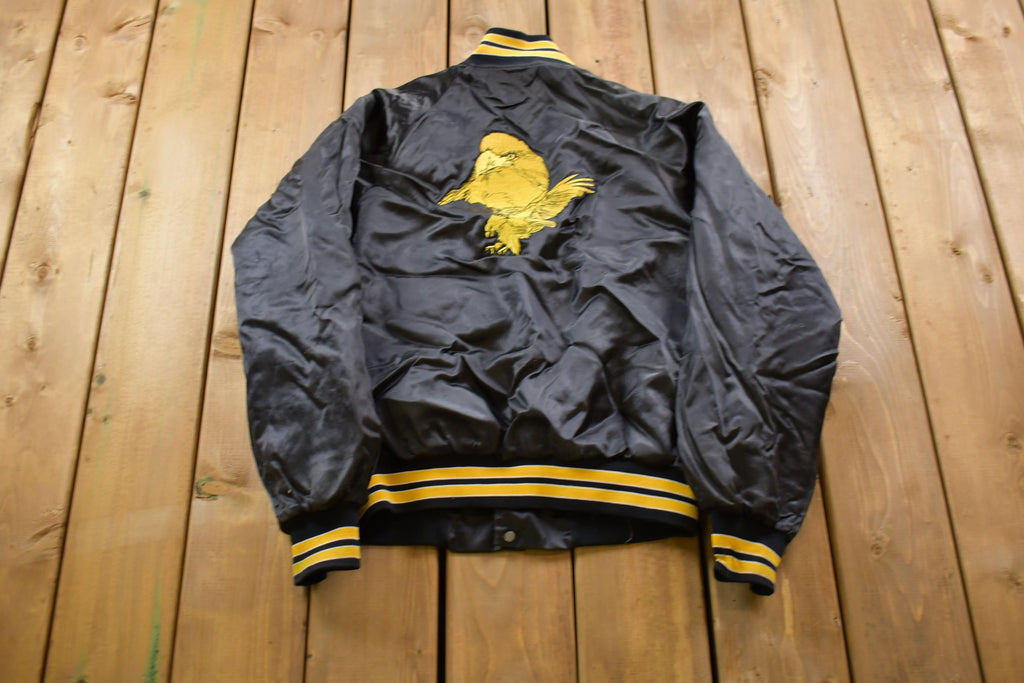 Vintage 1990s Hartwell Satin Bomber Jacket