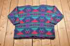 Vintage Stefano Knitted Aztec Sweater