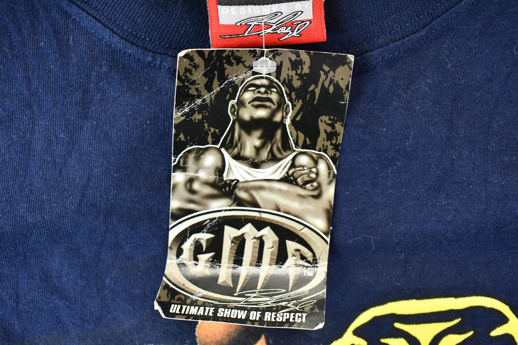 Vintage 00s GMF Ultimate Show of Respect Code of Survival Long-Sleeve Graphic T-Shirt