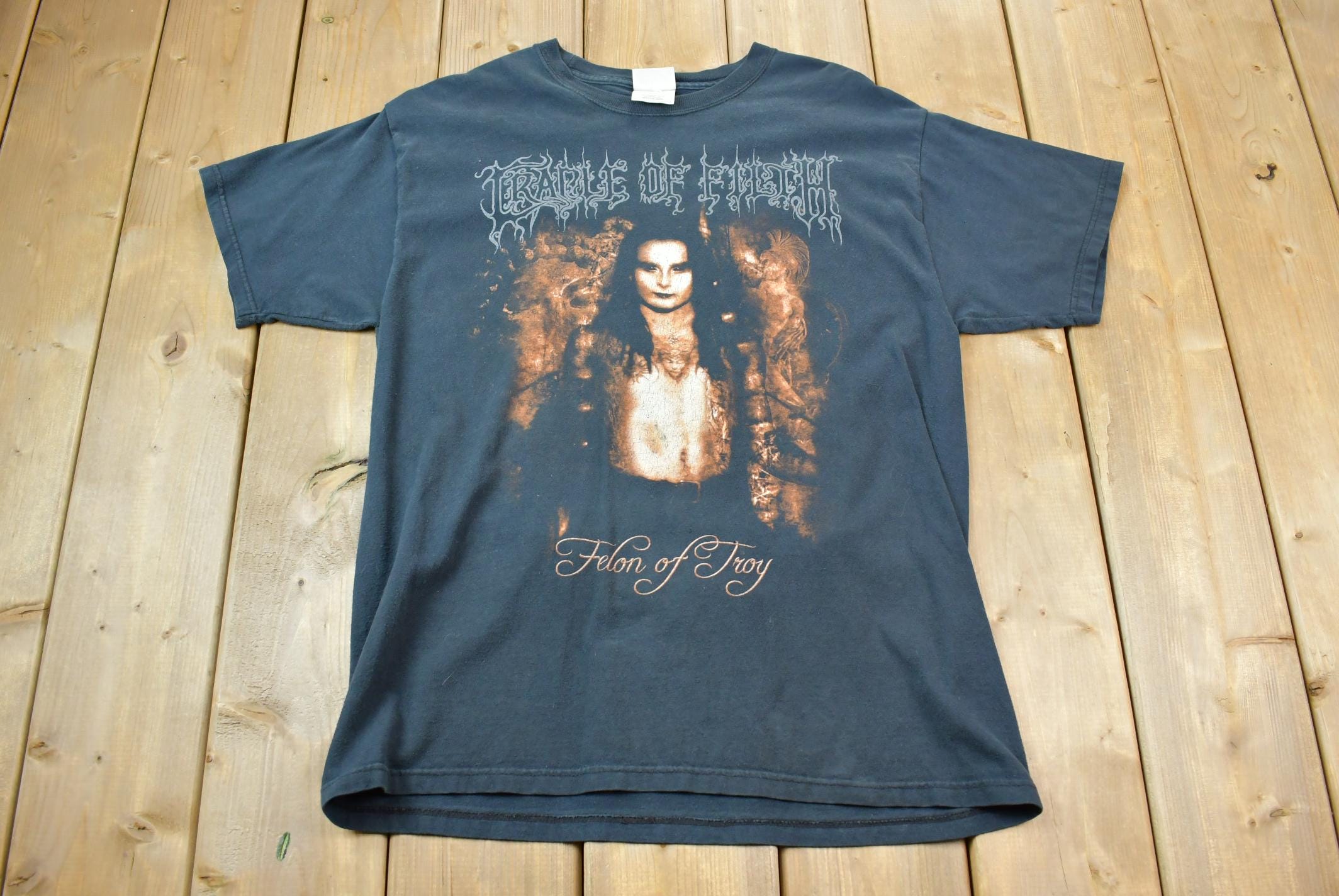 Vintage 2003 Cradle Of Filth Rock Band Tee