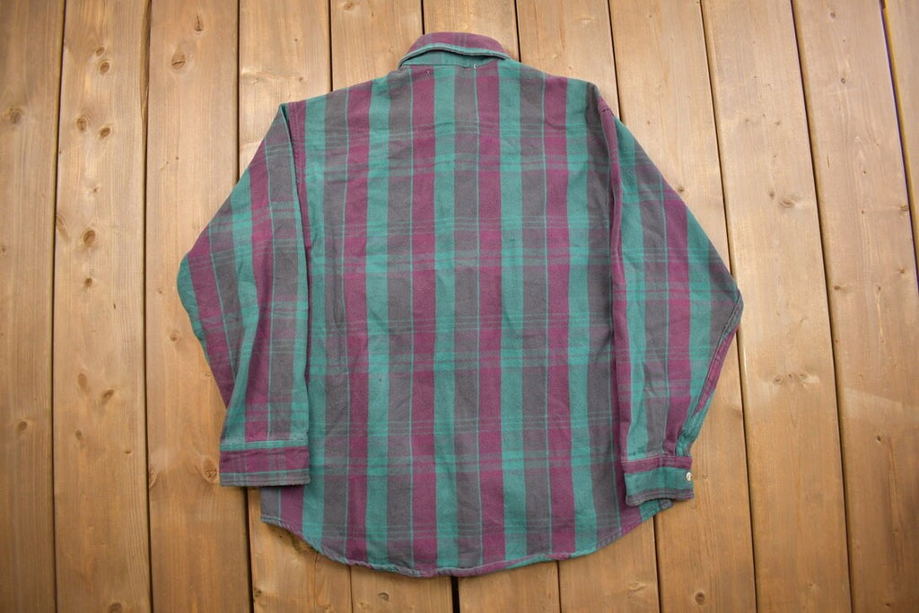 Vintage 1990s St Johns Bay Plaid Button Up Shirt
