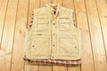 Vintage 1990s Northern Suns Plaid Lined Vest Jacket Men's Large