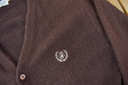 Vintage 1980s Pickering Knit Cardigan Sweater /