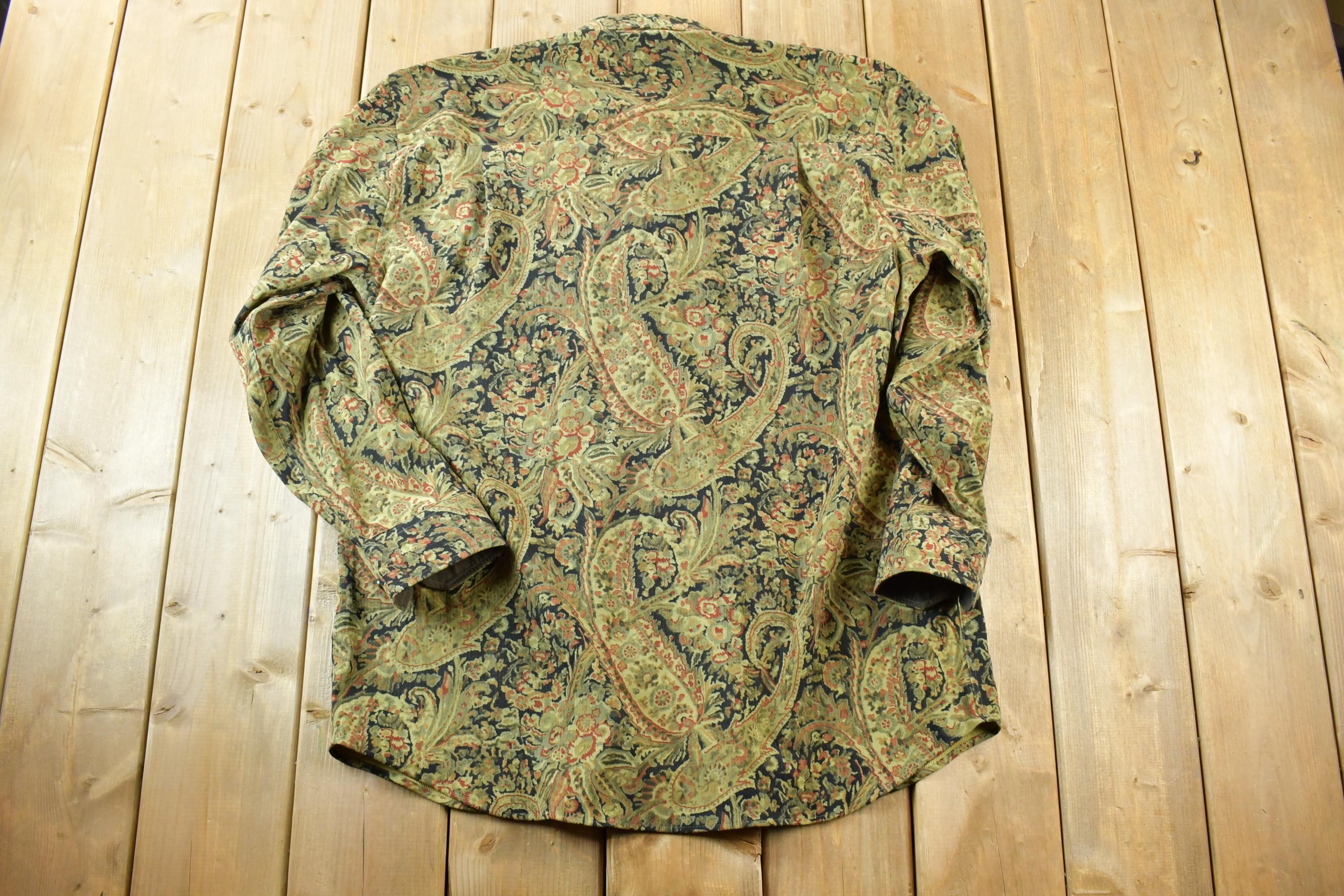 Vintage 90s Jack Lipson Western Button Up Shirt