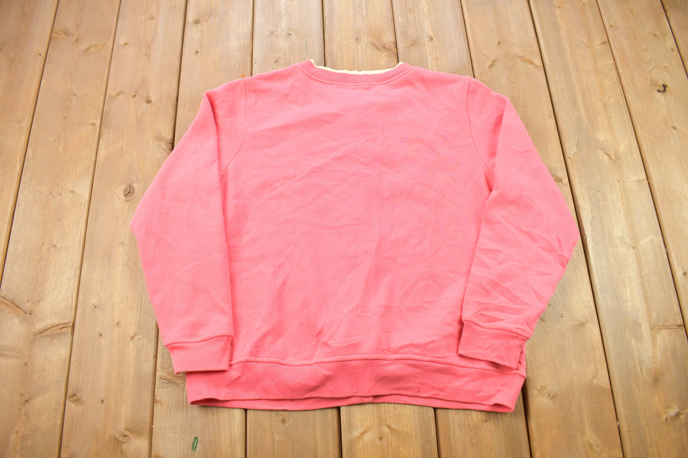 Vintage 1990s Bird Themed Embroidered Crewneck Sweater