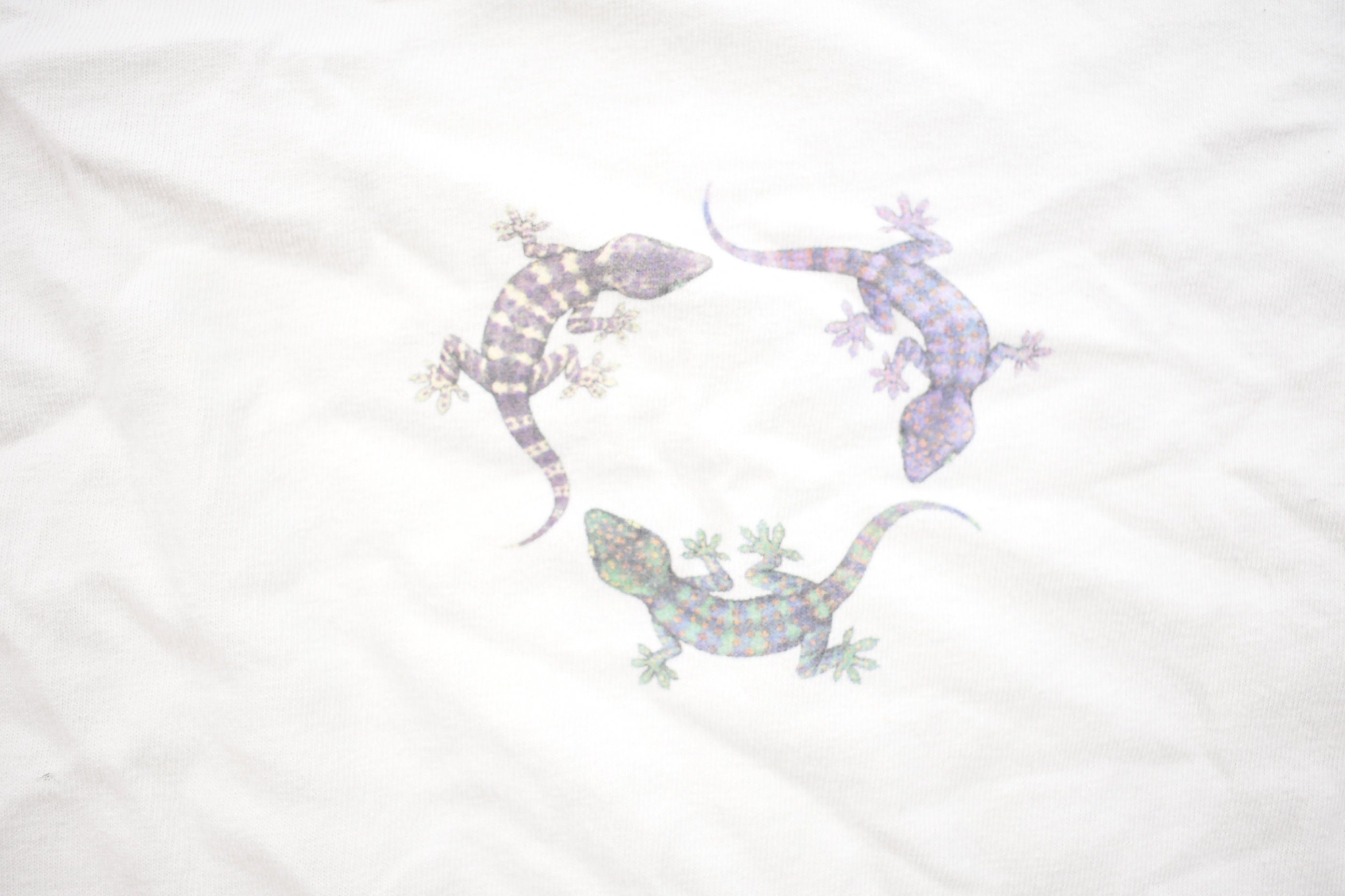 Vintage 1990s Lizard Graphic T Shirt