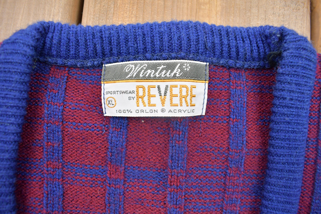 Vintage 1980s Wintuk Sweater Dress