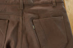 Vintage 1960s Levi's Slacks: Men's Brown Flare Pants, 32x30 Made in USA