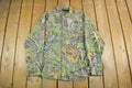 Vintage Y2K Field Staff Mossy Oak Camouflage Button Up Shirt Men's Large