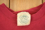 Vintage 1990s Noel Nutcracker Souvenir Christmas Crewneck Sweatshirt Men's XXL / 90's Tourist Vacation Embroidered XMAS Sweater