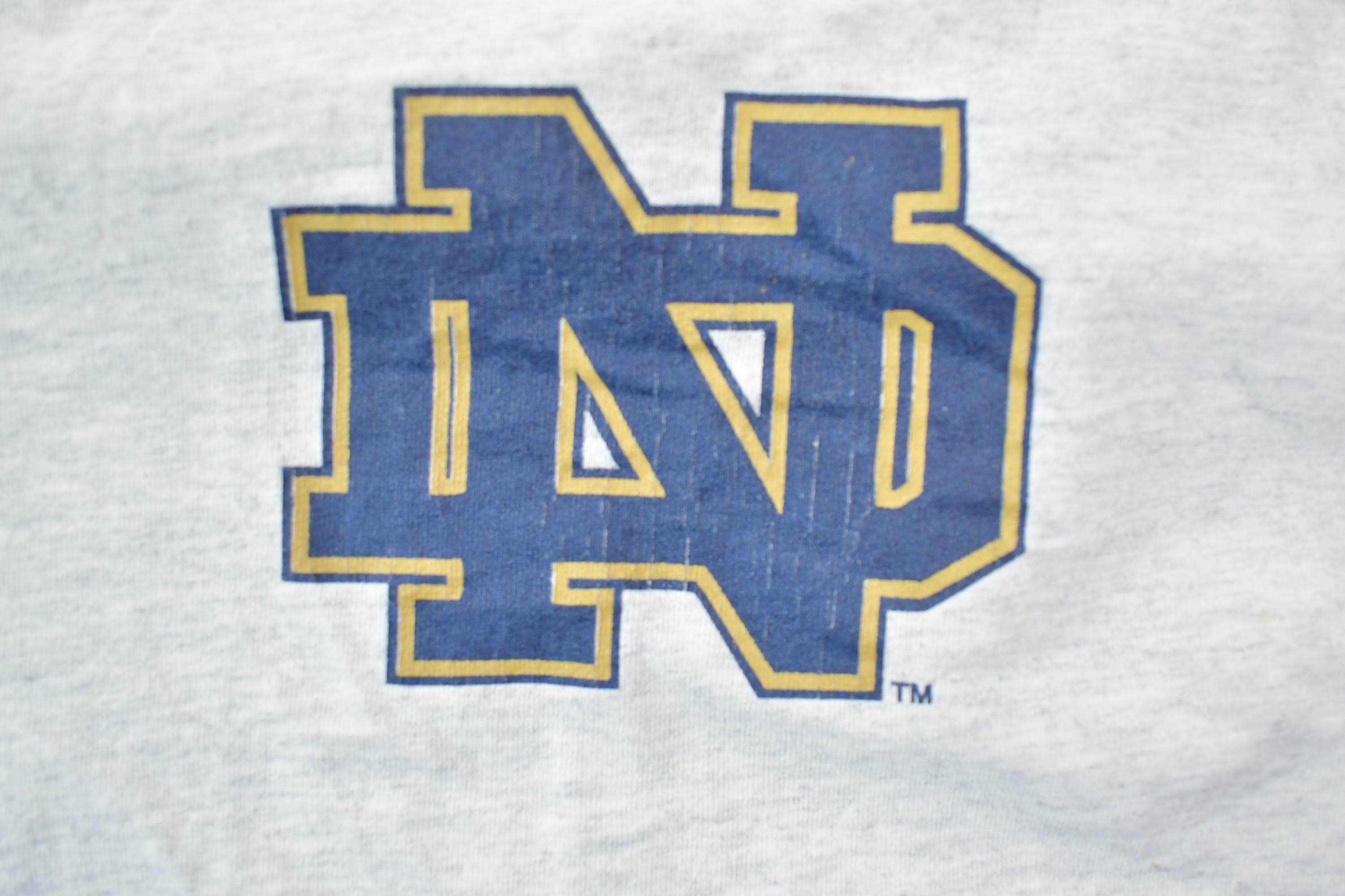 Vintage 1990s Notre Dame Fighting Irish Jansport University Collegiate T-Shirt / NCAA Tee / Americana / Sportswear