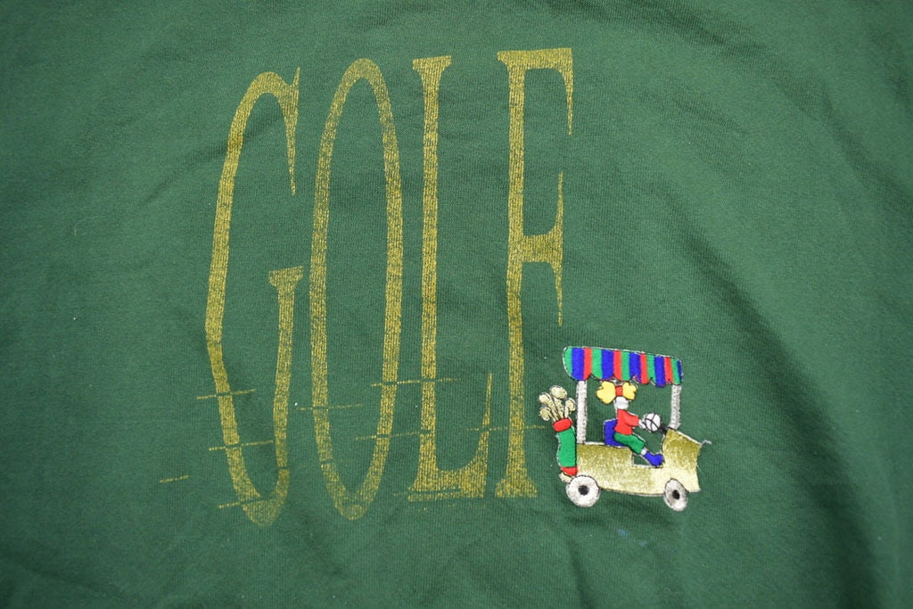 Vintage 1990s 'Golf' Crewneck Sweatshirt