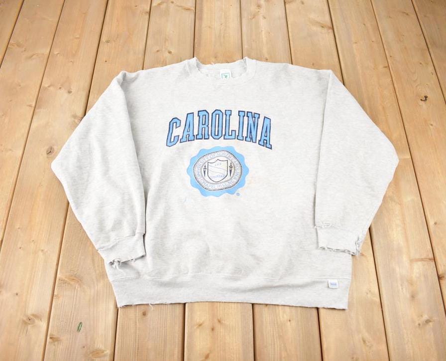 Vintage 1990s University Of North Carolina Crewneck Made In USA