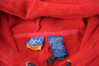 Vintage 1990s Winnie The Pooh Disney Tigger Quarter Zip Fleece Sweatshirt
