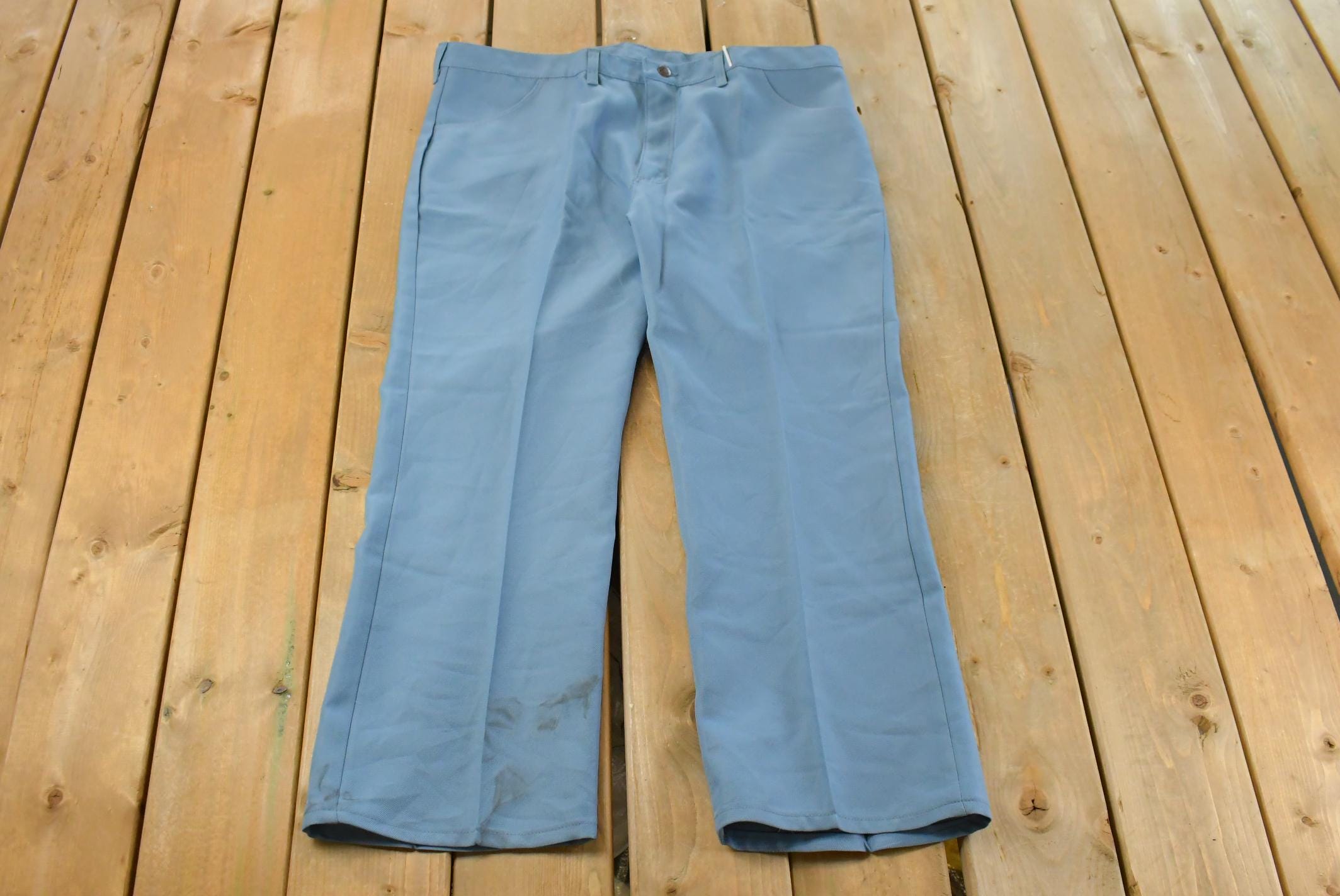 Vintage 1980s Maverick Pleated Trousers Men's 40x28, Made in USA