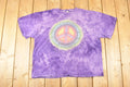 Vintage 1990s Purple Tye Dye Peace Sign Souvenir Travel T-Shirt Men's XL