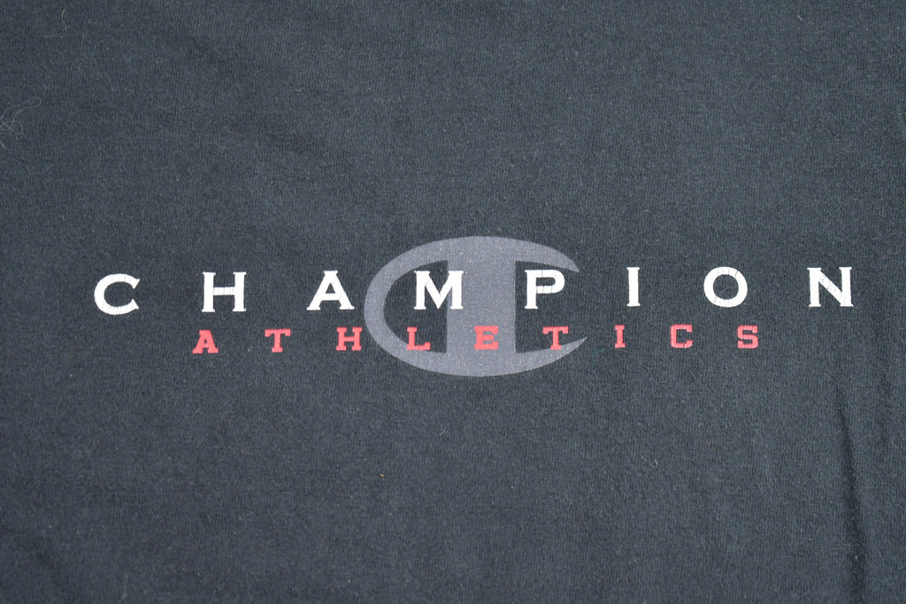 Vintage 1990s Champion Athletics Graphic T Shirt