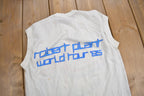 Vintage 1985 Robert Plant The Principle Of Moments Tour T-shirt