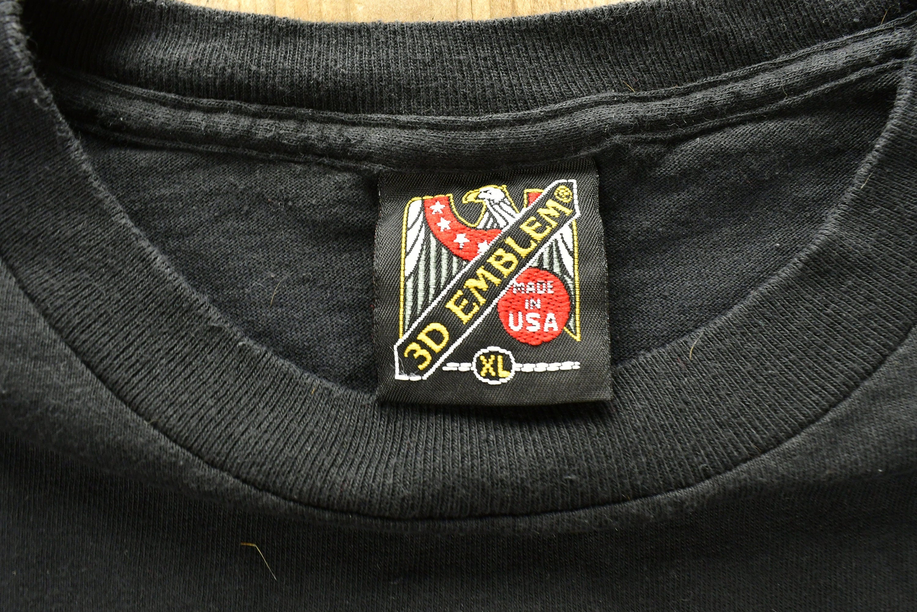 Vintage 1993 3D Emblem Hawaii Biker Loud Pipes T-Shirt