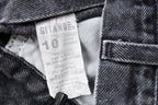 Vintage 1980s Gitano Black Wash Relaxed Tapered Mom Jeans