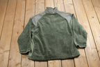 Vintage 1990s Cold Weather Fleece Zip Up Sweater