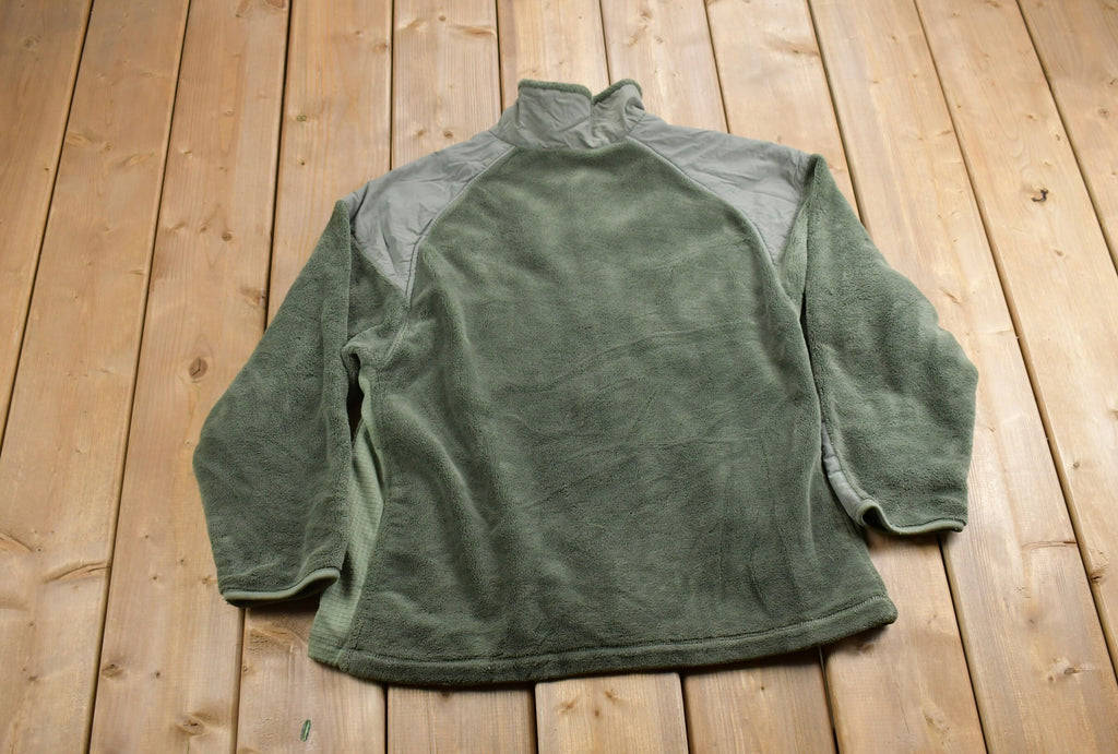 Vintage 1990s Cold Weather Fleece Zip Up Sweater