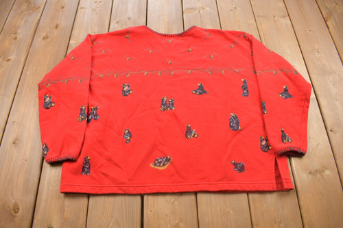 Vintage 1990s Crewneck Sweatshirt / 90s Crewneck / Made In USA / Essential / Streetwear / 90s