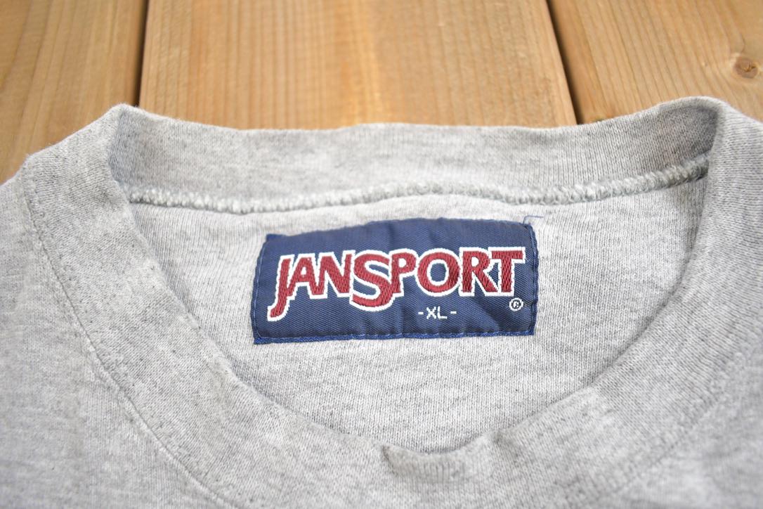 Vintage 1990s USA Jansport Embroidered Souvenir Crewneck Sweatshirt