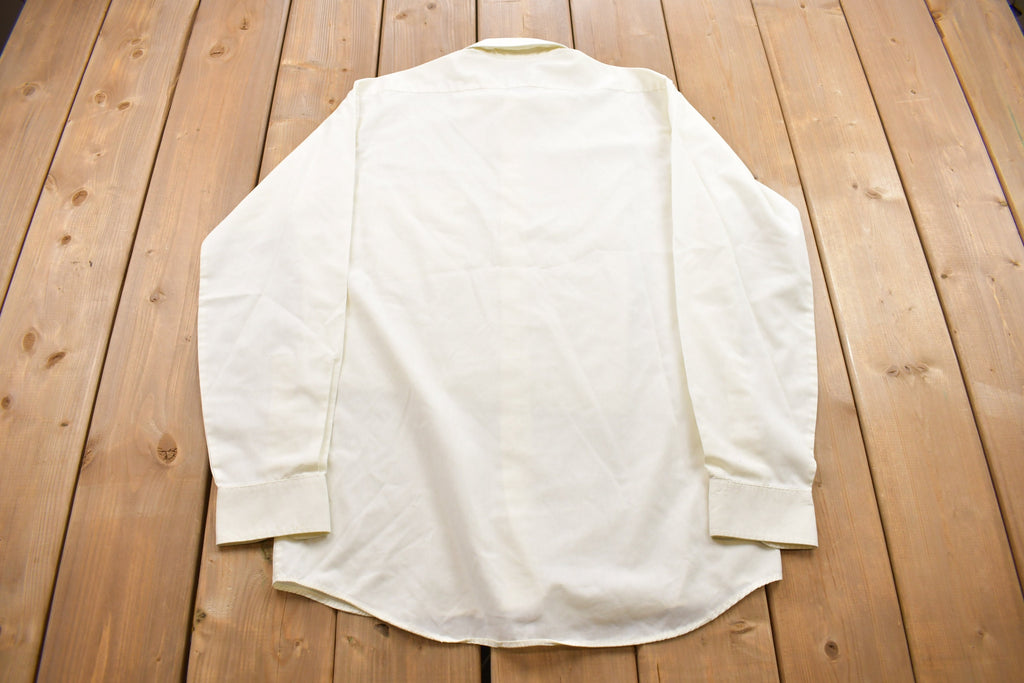 Vintage 1990s Pierre Cardin Button Up Dress Shirt