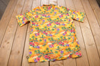 Vintage 1990s The Original Hawaiian Shirt Button Up Shirt  Made in Hawaii  Abstract Pattern  Casual Shirt  Formal Shirt