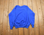 Vintage 1990s Blue Hanes Sweatshirt