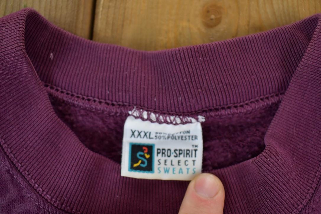 Vintage 1990s Pro Spirit Blank Crewneck Sweatshirt