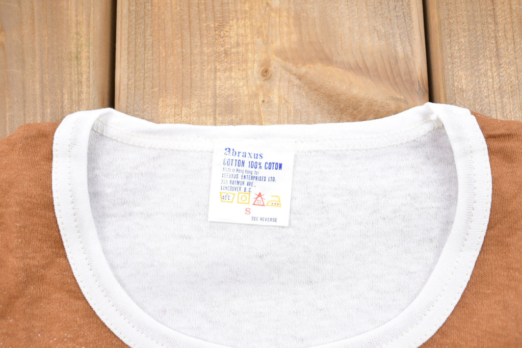 Vintage 1970s Contrast Faded Graphic T-Shirt