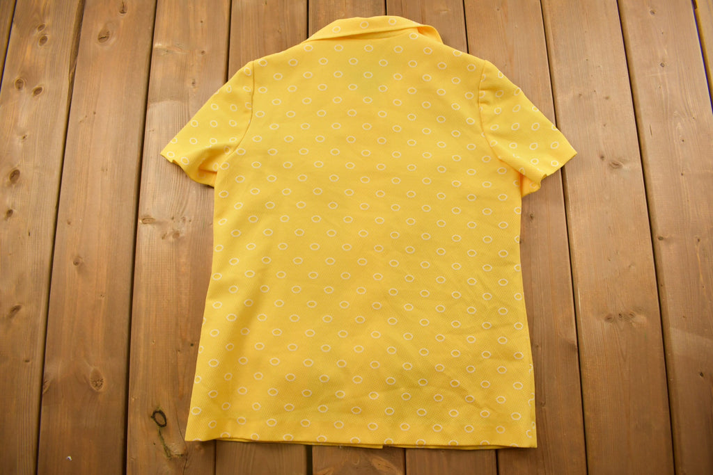 Vintage 1990s Marty Gutmack Dotted Button Up Shirt