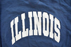 Vintage 1990s University of Illinois Collegiate Crewneck Sweatshirt Men's 2XL